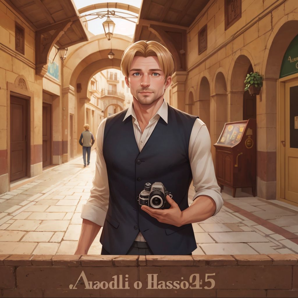 1. Morning Calm and the Entrance of the Arcade   2.First Step into the Arcade  3.Encountering an Old Object