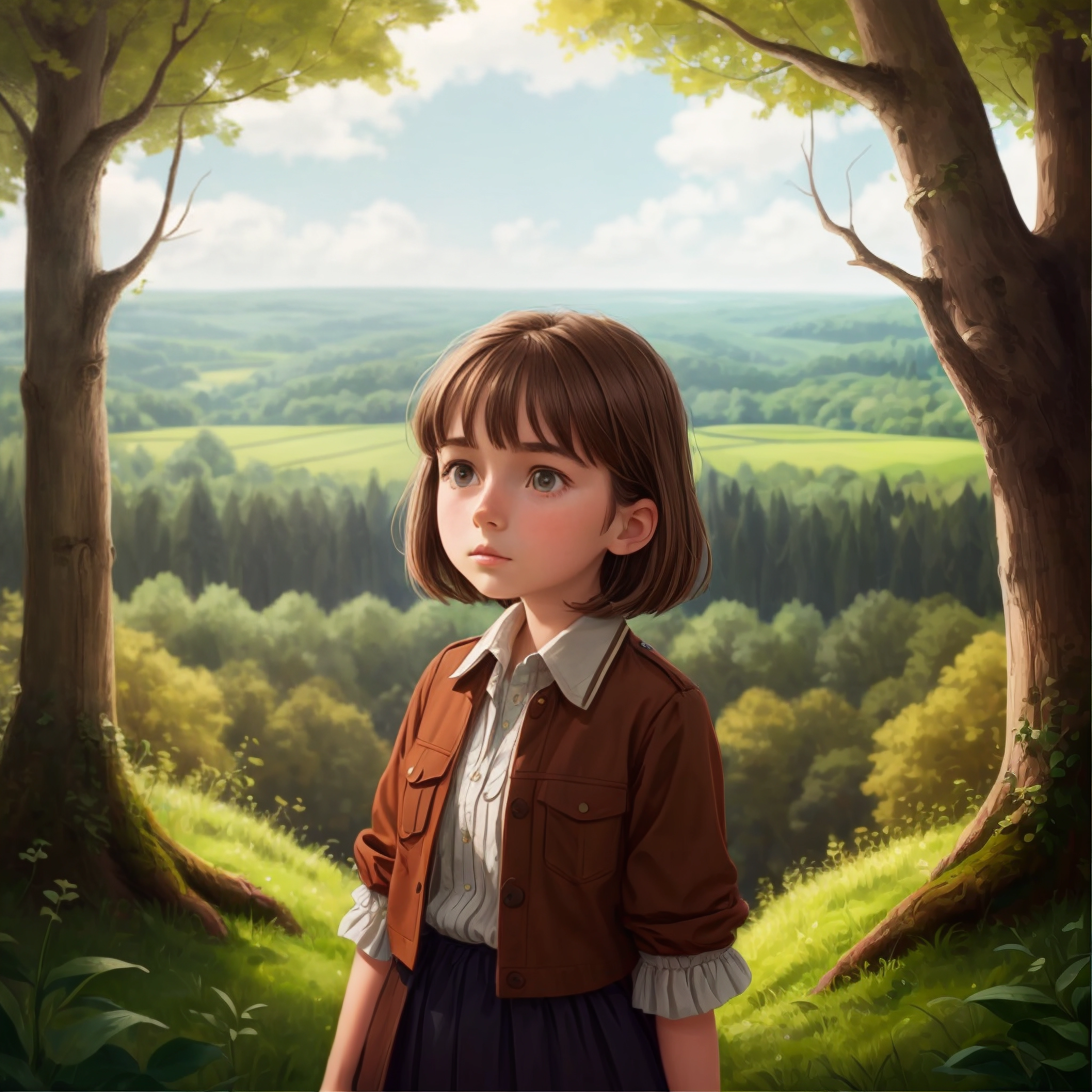 A flower in the Hand