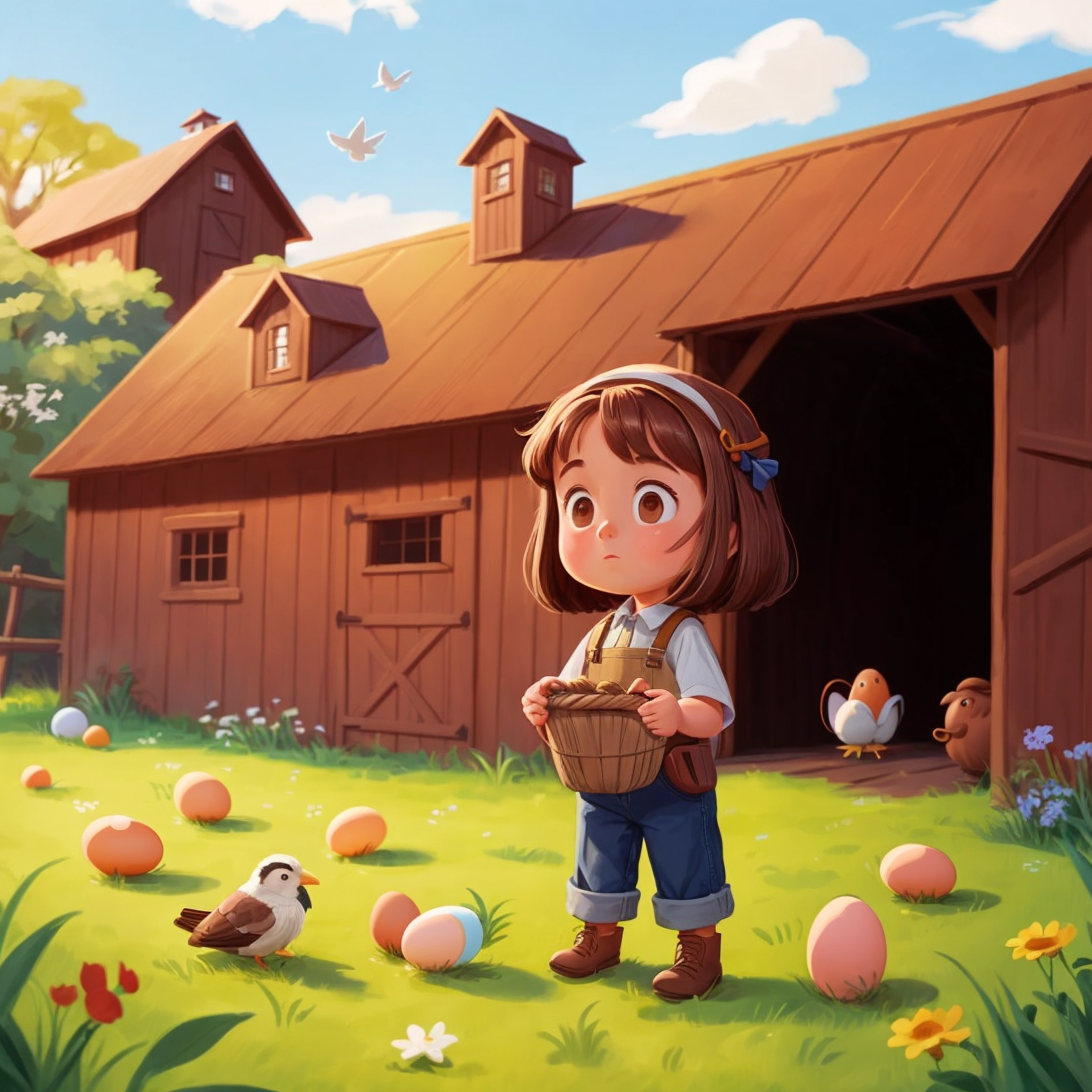 Adventures in the barn