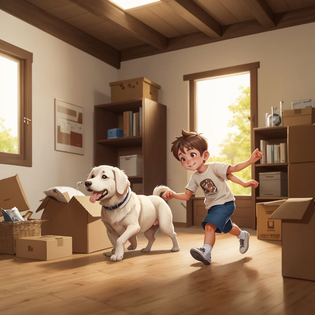 Barkley moves into a new house