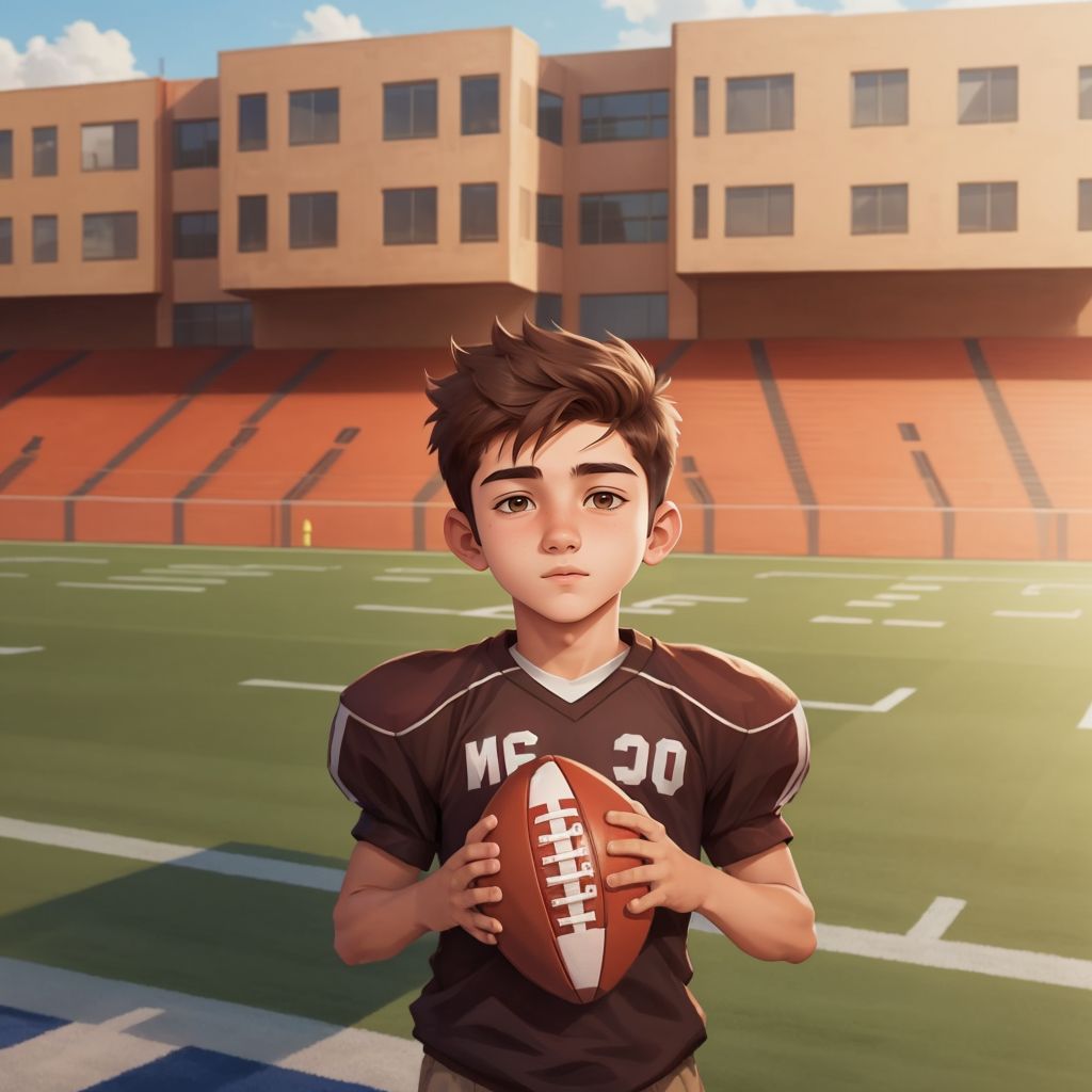 Ben Joins the Football Team