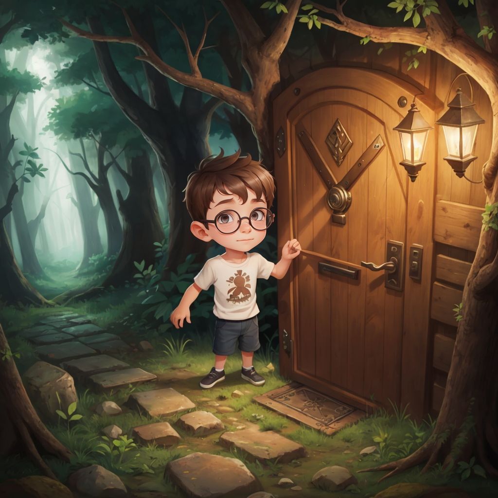 "El Bosque Mágico de Andrés, Zoë y Axél: Un Encuentro Cultural"