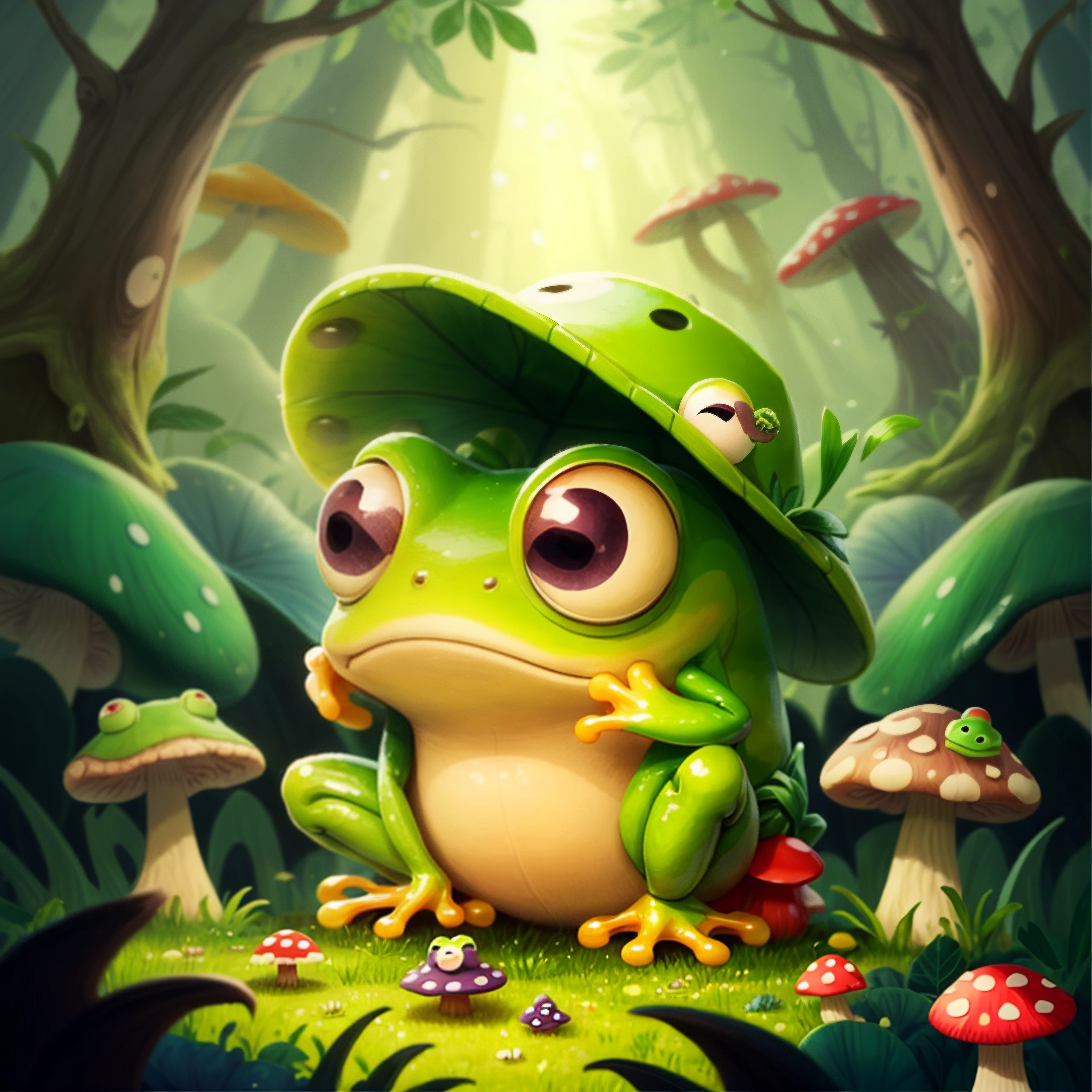 Froggy the Determined Frog