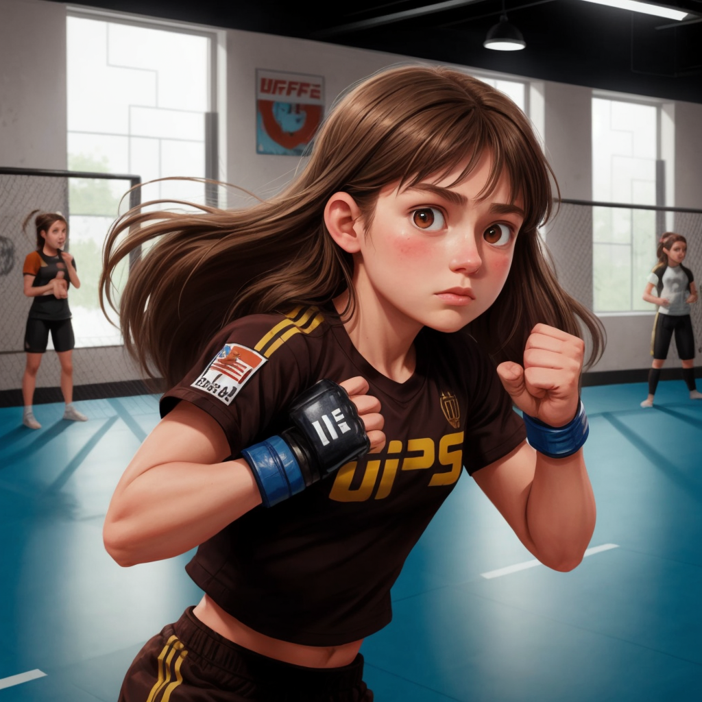 Gal and Alex want to be ufc fighters