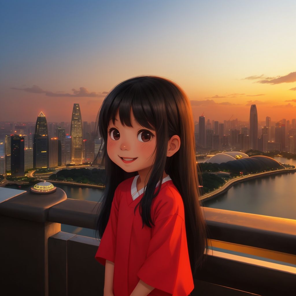 Hebe Visits Singapore