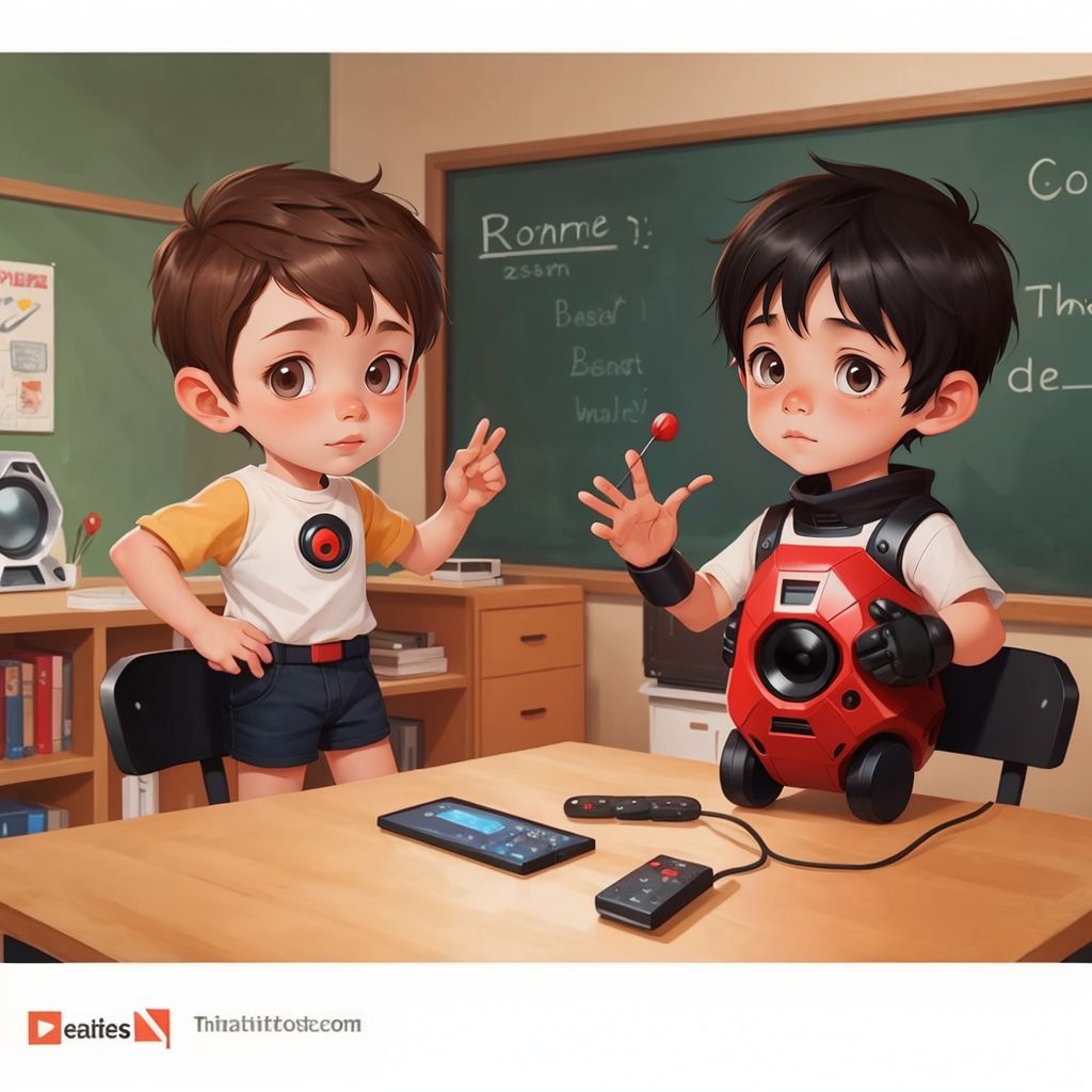 How Roman and Eliaz Brought a Robot to School