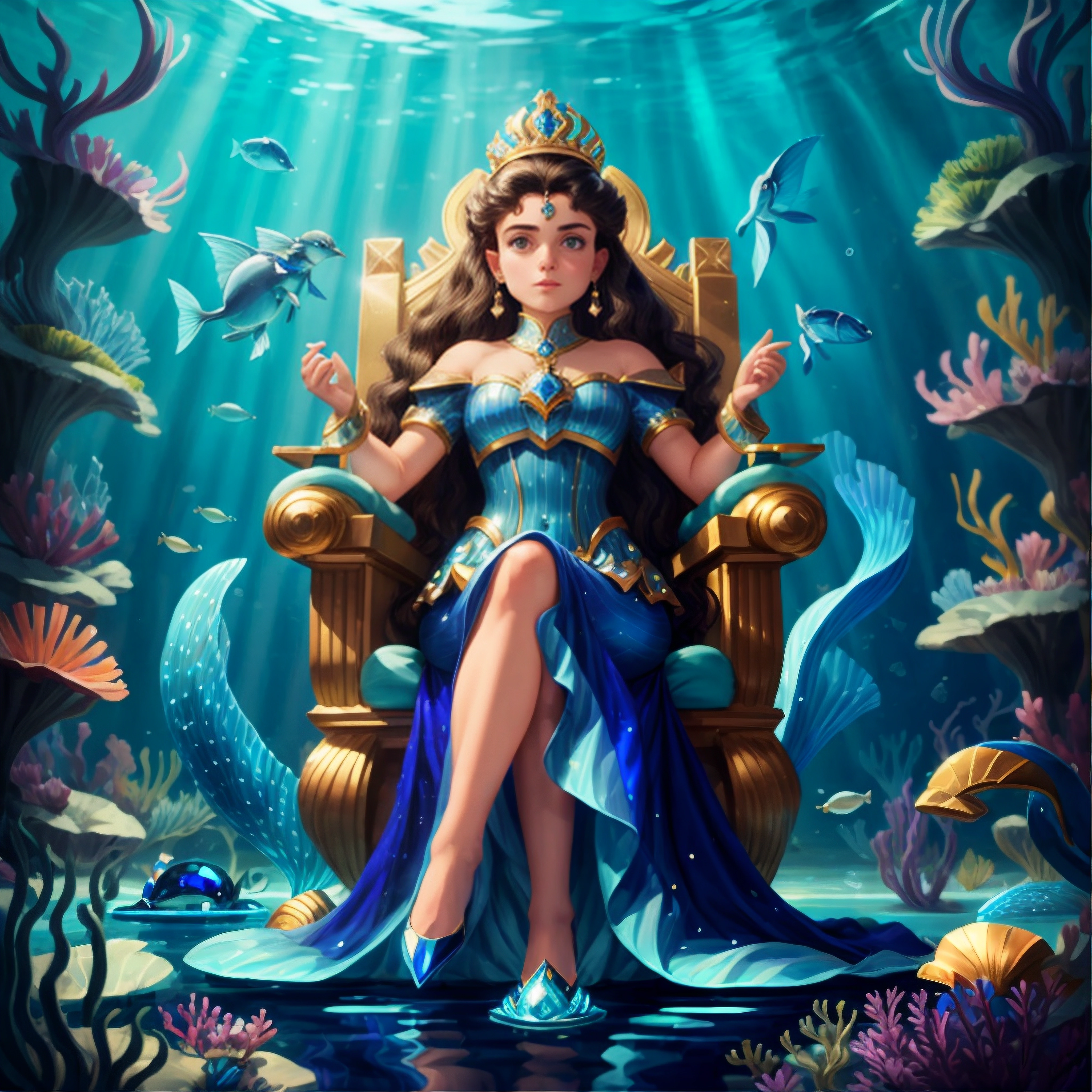 In the world of mermaids