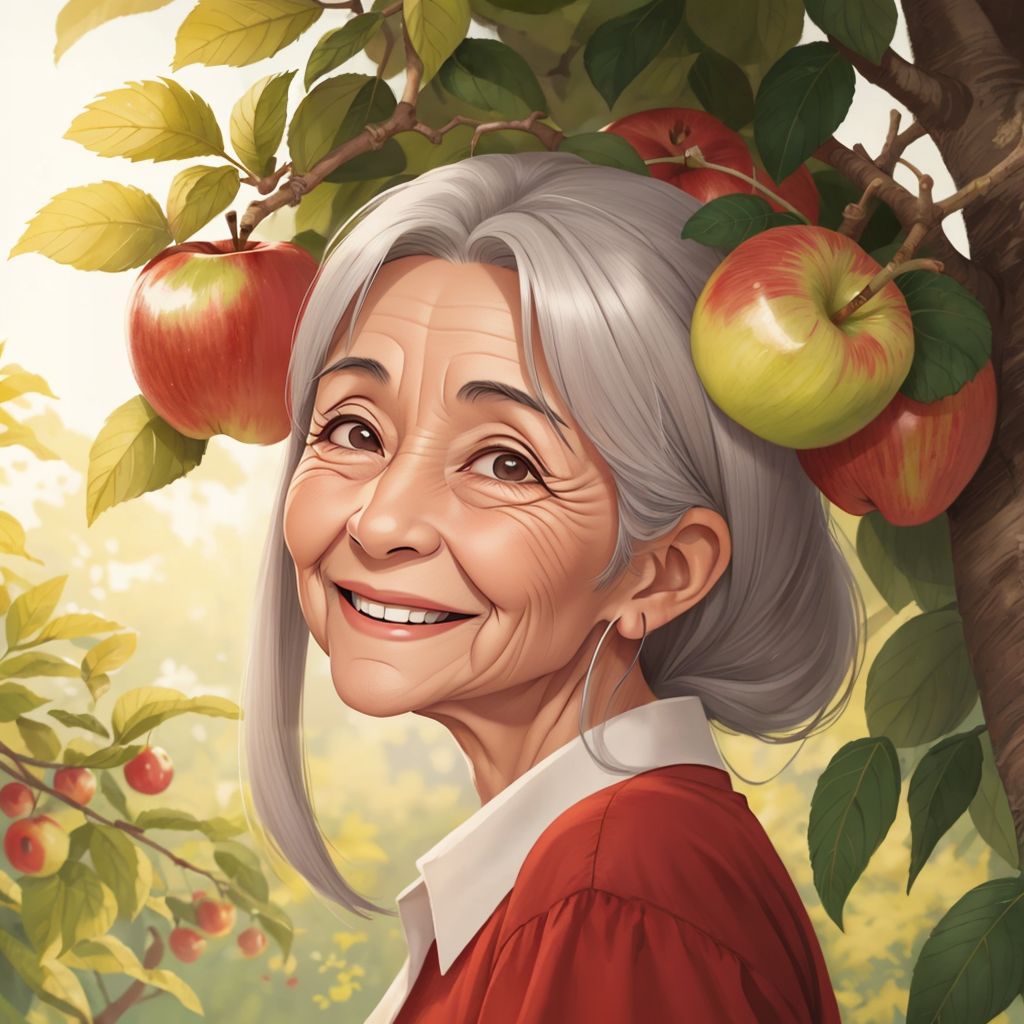 Las deliciosas manzanas de la abuela Sofía