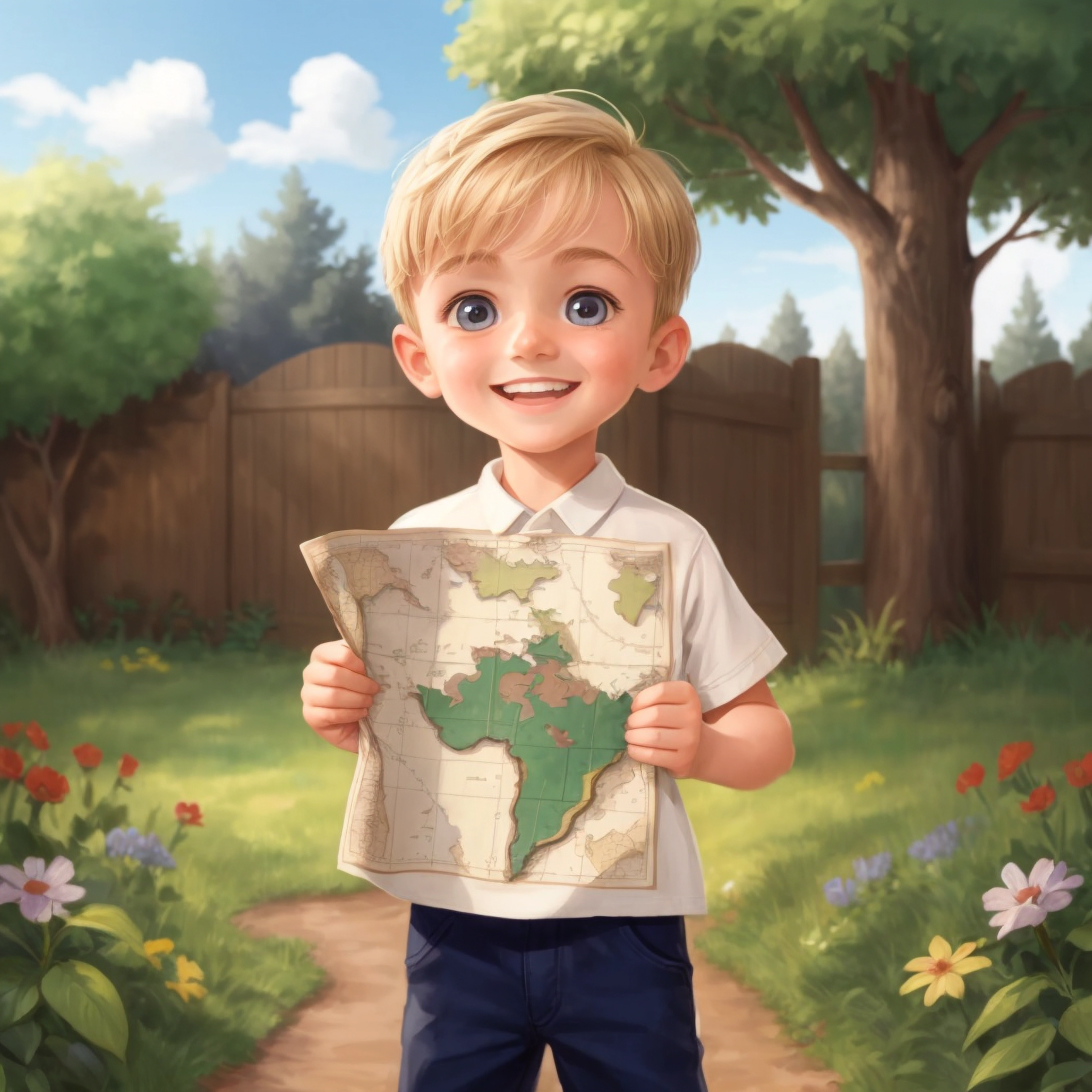 Noah and the Mysterious Map
