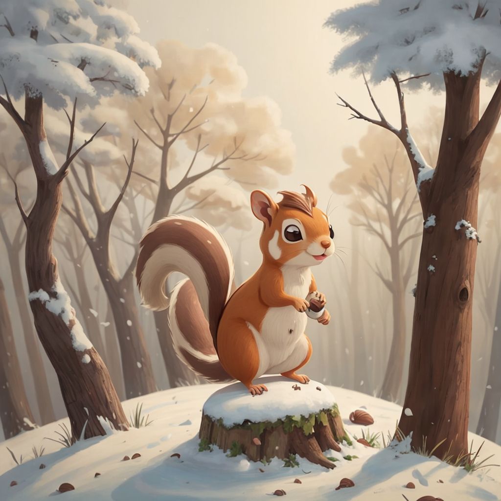 Sammy the Squirrel and the Secret of the Seasons
