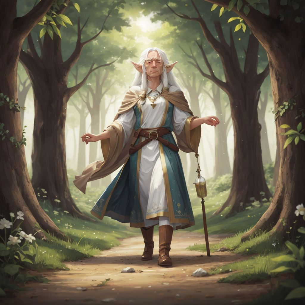 The Enchanted Grove: A Tale of the Woodland Elves