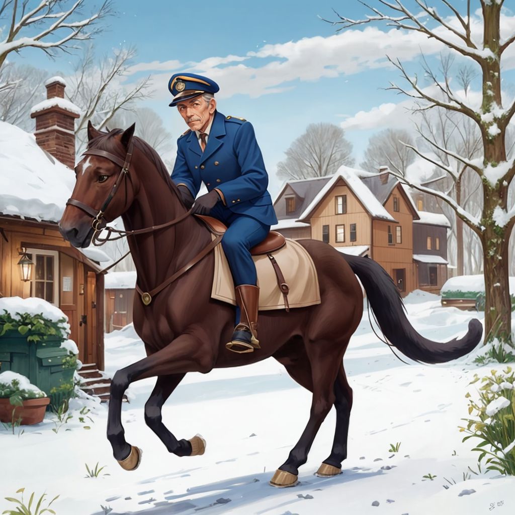 The Whimsical Delivery of Mailman Morty