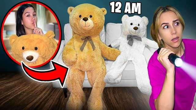 Kids Video: Extreme hide and seek in the dark at 12am!