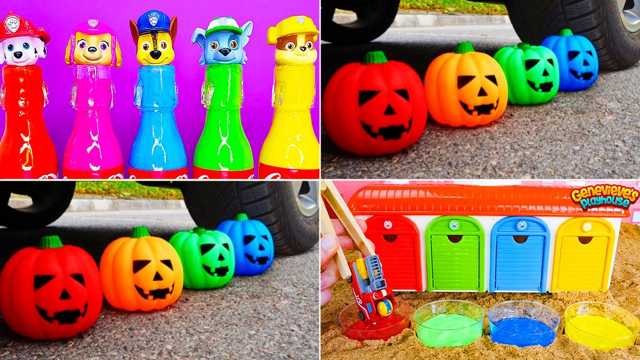 Toys Video: Interactive educational video with Paw Patrol characters.